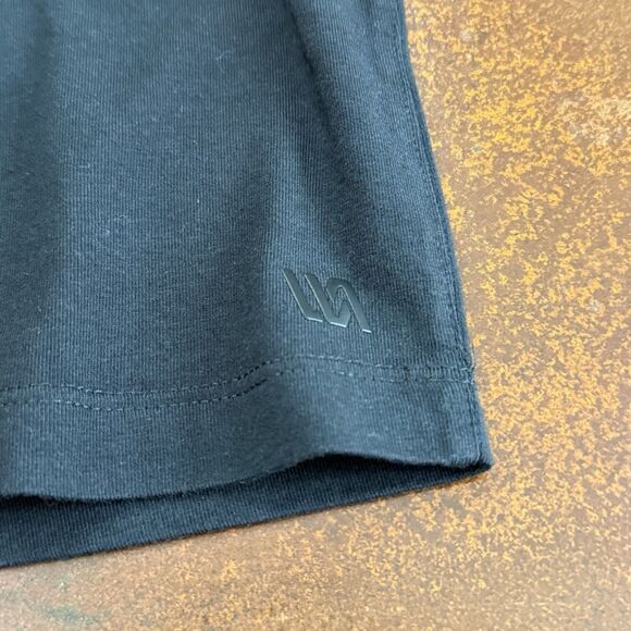 VRST Mens Seamless Short-Sleeve Tee Navy Black Size Small minimalist sustainable - Picture 6 of 10